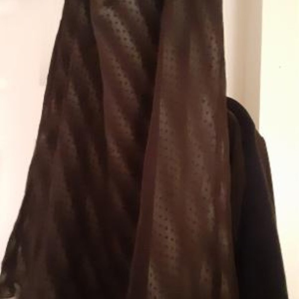 Alfani Silk Black/White Stretch Skirt